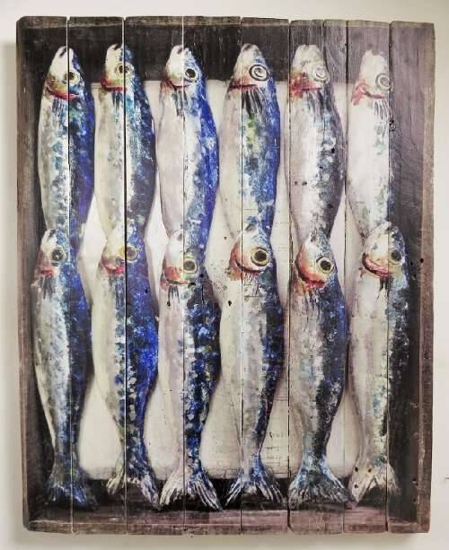 'Dozen Sardines' by artist Diana Tonnison